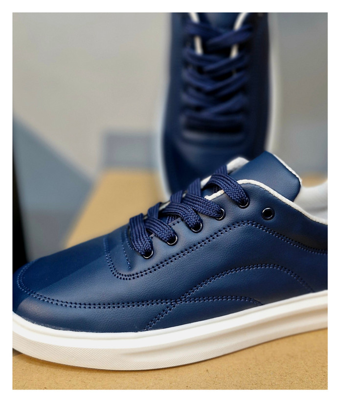 Vans مدل دوختی زنانه ۳۷ تا ۴۱ سرمه ای مدل تک